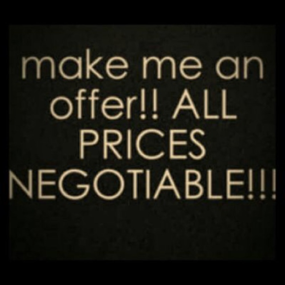 Reasonable offers welcome
